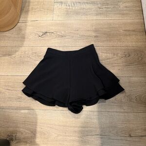 Zara Basic Black Skort women’s small